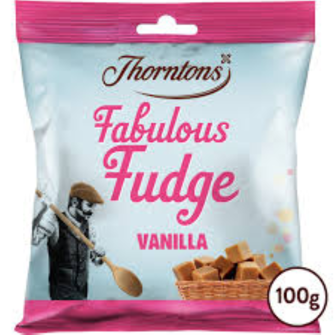 THORNTONS FABULOUS VANILLA FUDGE 100G